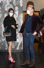 EMMA KROKDAL and Dolph Lundgren at Catch LA in West Hollywood 02/05/2022