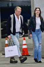 EMMA KROKDAL and Dolph Lundgren Shopping at Fred Segal in West Hollywood 02/17/2022