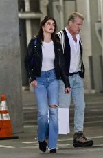 EMMA KROKDAL and Dolph Lundgren Shopping at Fred Segal in West Hollywood 02/17/2022