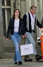 EMMA KROKDAL and Dolph Lundgren Shopping at Fred Segal in West Hollywood 02/17/2022