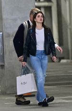 EMMA KROKDAL and Dolph Lundgren Shopping at Fred Segal in West Hollywood 02/17/2022