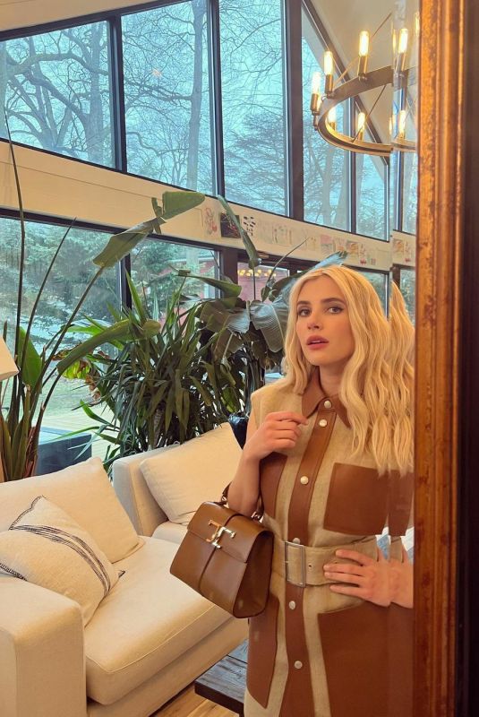 EMMA ROBERTS - Instagram Photos 02/24/2022
