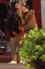 ENIKO PARRISH at Bos Steakhouse in West Hollywood 02/24/2022