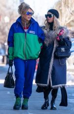 ERIKA JAYNE, KYLE RICHARDS, KATHY HILTON, CRYSTAL KUNG MINKOFF, DORIT KEMSLEY, LISA RINNA and GARCELEL BEAUVAIS Out in Aspen 01/31/2022