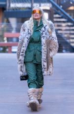 ERIKA JAYNE, KYLE RICHARDS, KATHY HILTON, CRYSTAL KUNG MINKOFF, DORIT KEMSLEY, LISA RINNA and GARCELEL BEAUVAIS Out in Aspen 01/31/2022