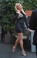ERIKA JAYNE Leaves Her Pretty Mess Hair: Luxury Hair Extensions Event in Beverly Hills 02/09/2022