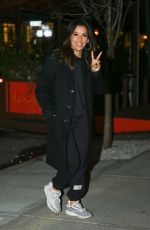 EVA LONGORIA Night Out in New York 02/09/2022