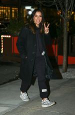 EVA LONGORIA Night Out in New York 02/09/2022