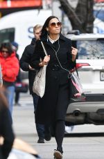 FAMKE JANSSEN Out and About in New York 02/08/2022