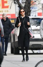 FAMKE JANSSEN Out and About in New York 02/08/2022