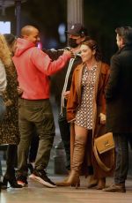 FLORENCE PUGH and Zach Braff Night Out with Friends in Los Angeles 02/17/2022