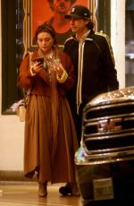 FLORENCE PUGH and Zach Braff Night Out with Friends in Los Angeles 02/17/2022