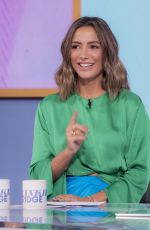 FRANKIE BRIDGE at Loose Women Show in London 02/04/2022