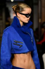 FRIDA AASEN Walks Runway at Laquan Smith Fashion Show at NYFW in New York 02/14//2022