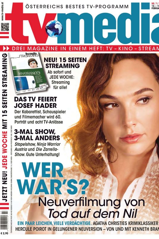 GAL GADOT in TV Media Magazine, February 2022