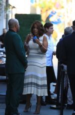 GAYLE KING Arrives at Salt Bae
