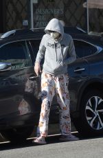 GEENA DAVIS Wearing a Mask Out in Los Angeles 02/11/2022