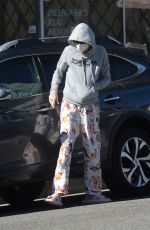 GEENA DAVIS Wearing a Mask Out in Los Angeles 02/11/2022