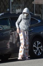 GEENA DAVIS Wearing a Mask Out in Los Angeles 02/11/2022