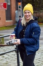 GEMMA ATKINSON Out and About in Manchester 02/21/2022