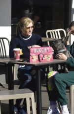 GEORGIA HARRISON Out for Coffee with Her Mother in London 02/07/2022