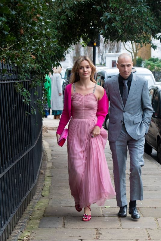 GEORGIA MAY JAGGER and Cambryan Sedlick Out in London 02/07/2022