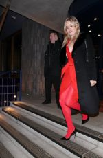 GEORGIA MAY JAGGER Arrives at Perfect Magazine LFW Party in London 02/21/2022