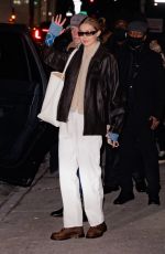 GIGI HADID Leaves Michael Kors Fashion Show in New York 02/15/2022