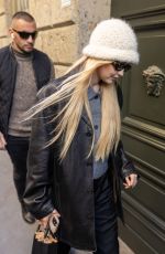 GIGI HADID Leaves Tod