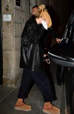 GIGI HADID Night Out in Milan 02/26/2022