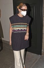GIGI HADID Out and About at Milan Fashion Week 02/23/2022