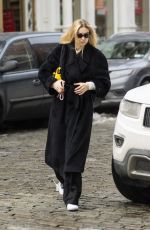 GIGI HADID Out and About in New York 02/02/2022