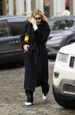 GIGI HADID Out and About in New York 02/02/2022
