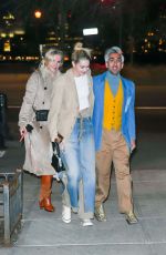 GIGI HADID Out for Dinner in New York 02/12/2022