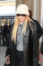 GIGI HADID Out in Milan 02/25/2022