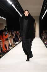 GIGI HADID Walks Runway at Max Mara Fashion Show in Milan 02/24/2022