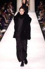 GIGI HADID Walks Runway at Max Mara Fashion Show in Milan 02/24/2022