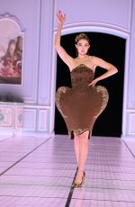 GIGI HADID Walks Runway at Moschino Fashion Show in Milan 02/24/2022