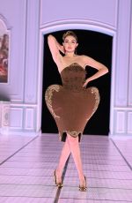 GIGI HADID Walks Runway at Moschino Fashion Show in Milan 02/24/2022