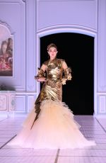 GIGI HADID Walks Runway at Moschino Fashion Show in Milan 02/24/2022