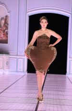 GIGI HADID Walks Runway at Moschino Fashion Show in Milan 02/24/2022