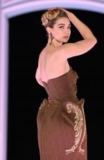 GIGI HADID Walks Runway at Moschino Fashion Show in Milan 02/24/2022