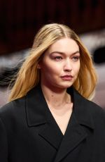 GIGI HADID Walks Runway at Tod