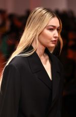 GIGI HADID Walks Runway at Tod