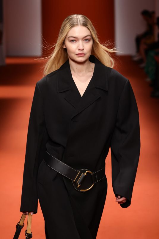 GIGI HADID Walks Runway at Tod