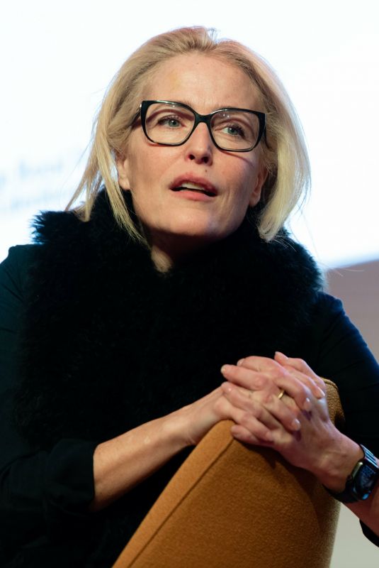 GILLIAN ANDERSON at The Royal Society of Literature 02/15/2022