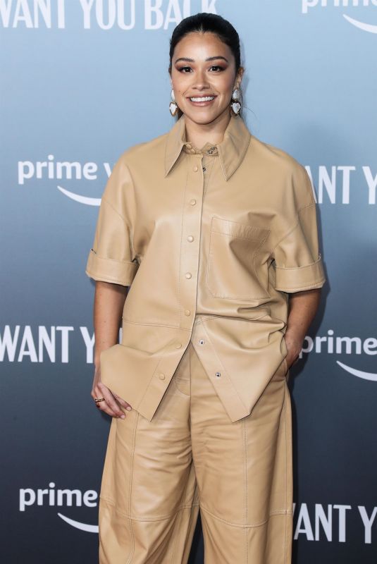 GINA RODRIGUEZ at I Want You Back Premiere in Los Angeles 02/08/2022