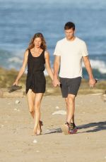 GISELE BUNDCHEN and Tom BradyOut at a Beach in Costa Rica 02/11/2022