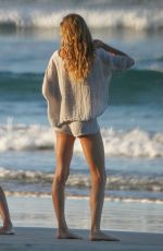 GISELE BUNDCHEN Out at a Beach in Costa Rica 02/22/2022