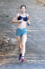 GISELE BUNDCHEN Out Jogging in Costa Rica 02/18/2022